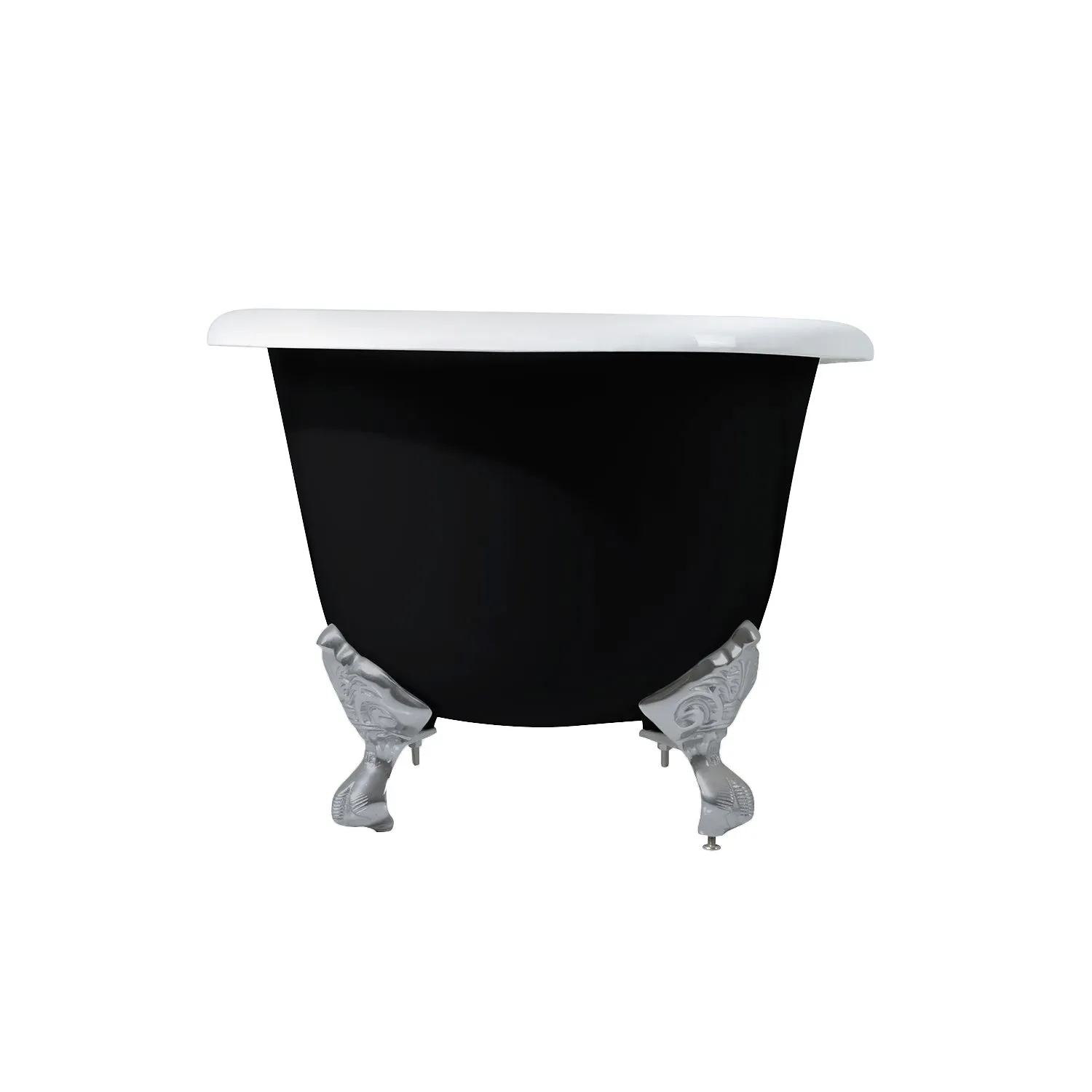 Double Ended Clawfoot Tub with Feet No Faucet Drillings