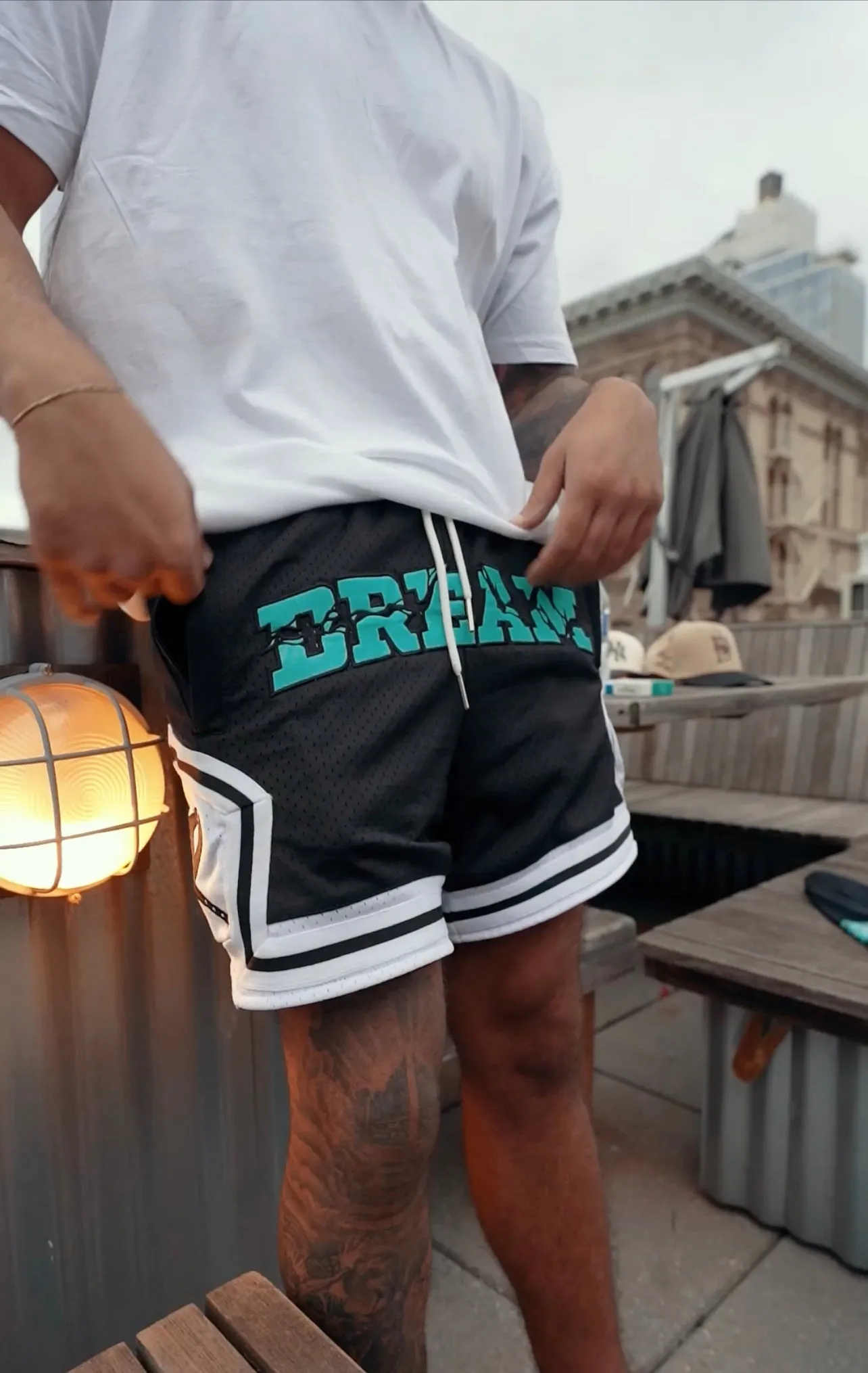 Dream Mesh Basketball Shorts (BLACK)