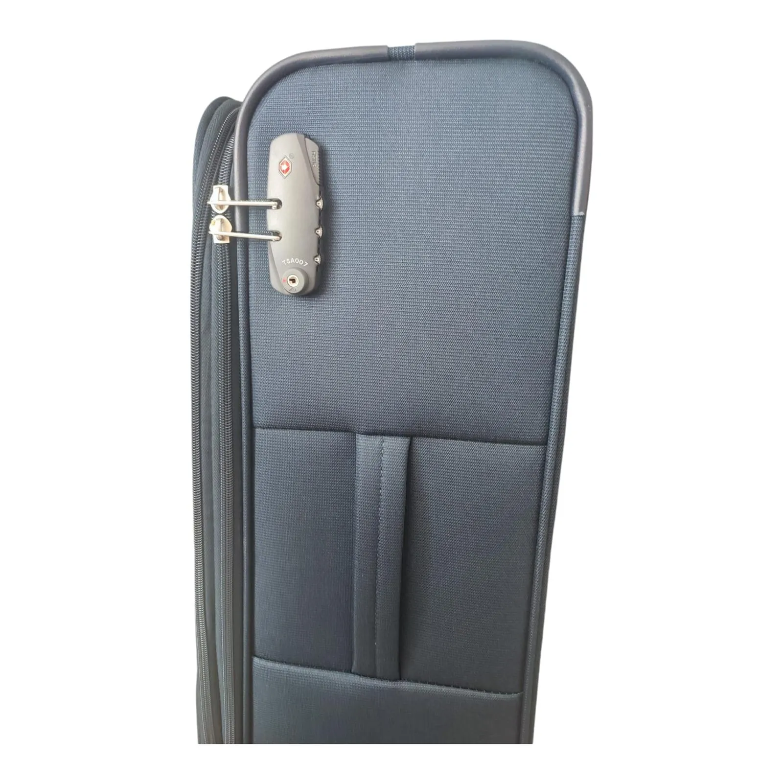 Eagle Lightweight Two-Tone Expandable Suitcase - 28 Inch Large