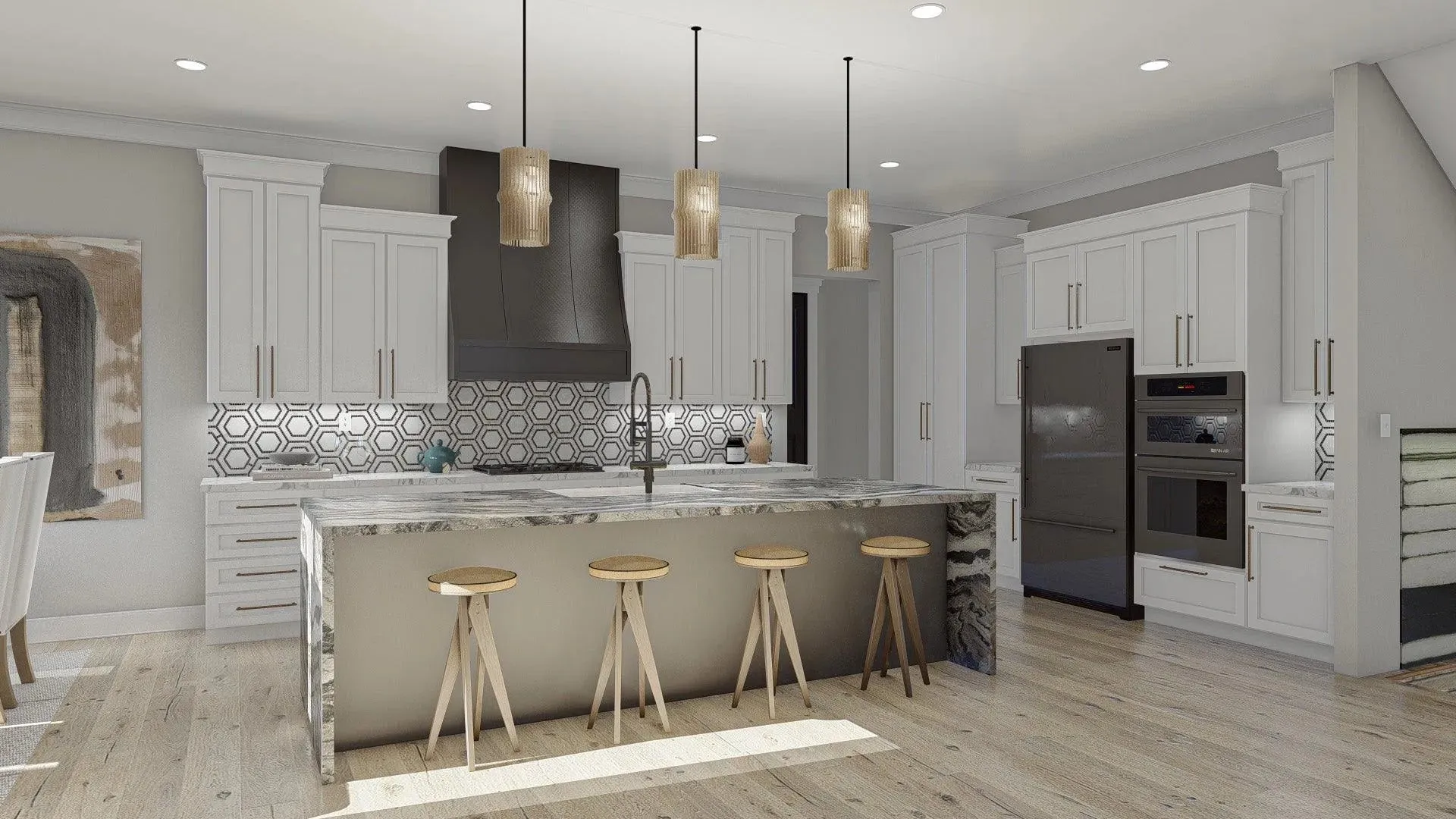 Elegant 4-Bedroom Home with Spacious Design and Convenient Features