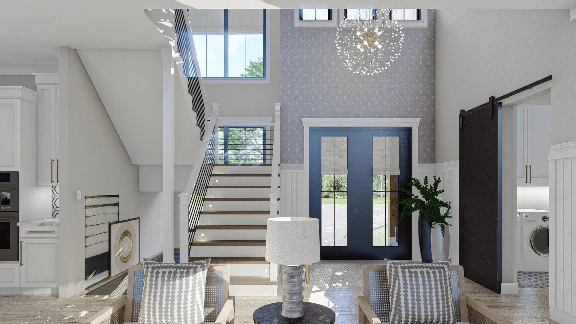 Elegant 4-Bedroom Home with Spacious Design and Convenient Features