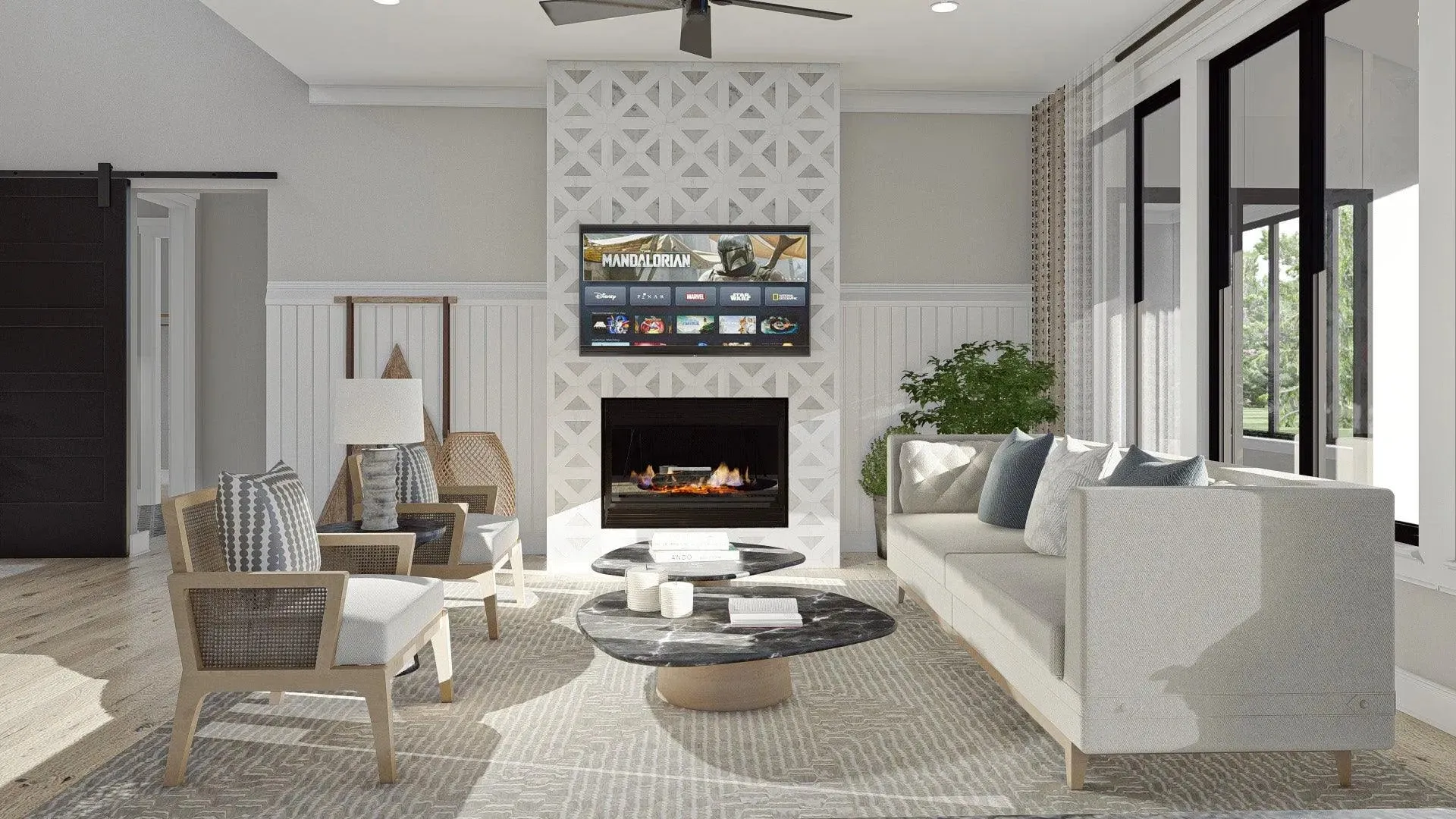 Elegant 4-Bedroom Home with Spacious Design and Convenient Features