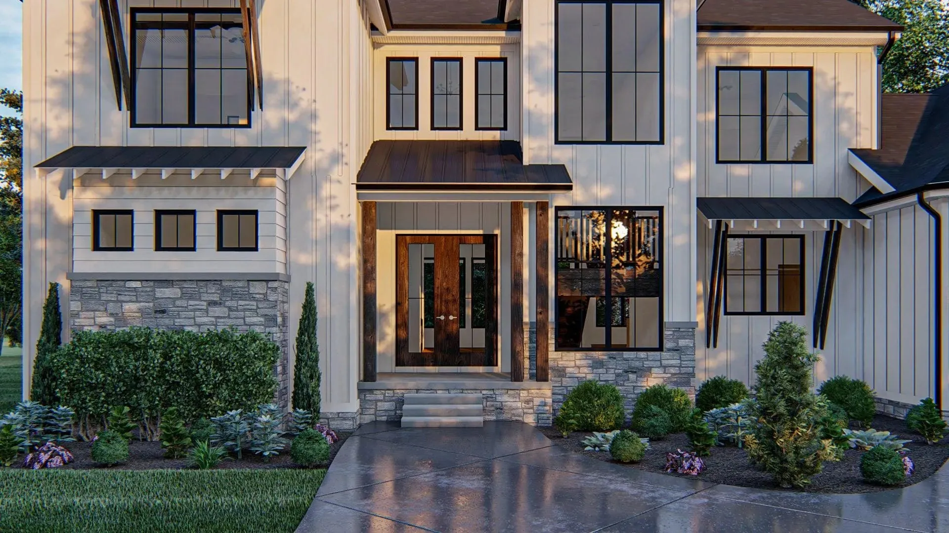 Elegant 4-Bedroom Home with Spacious Design and Convenient Features