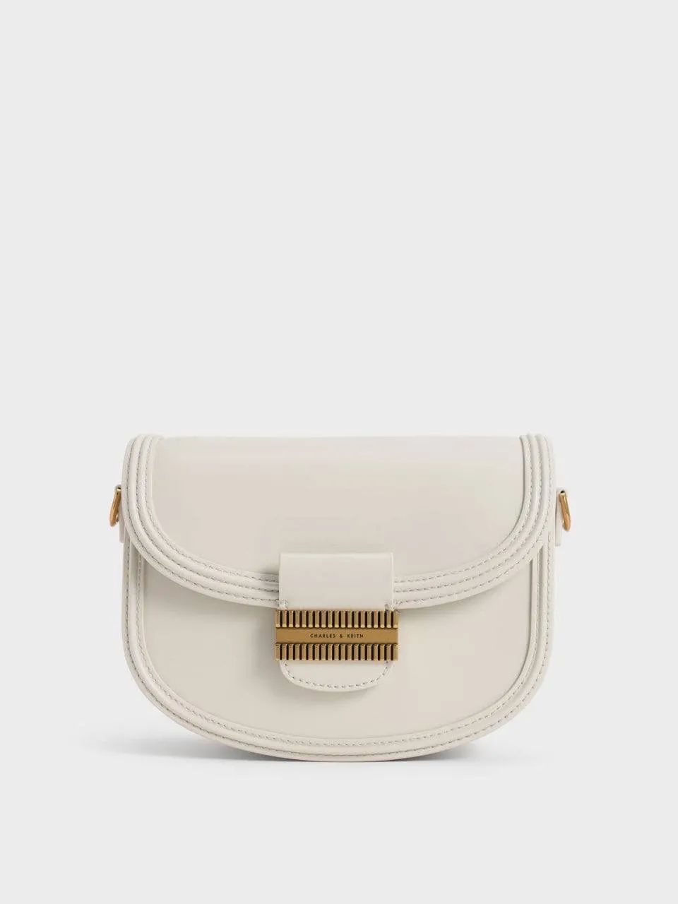 Embellished Saddle Bag