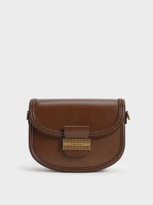 Embellished Saddle Bag