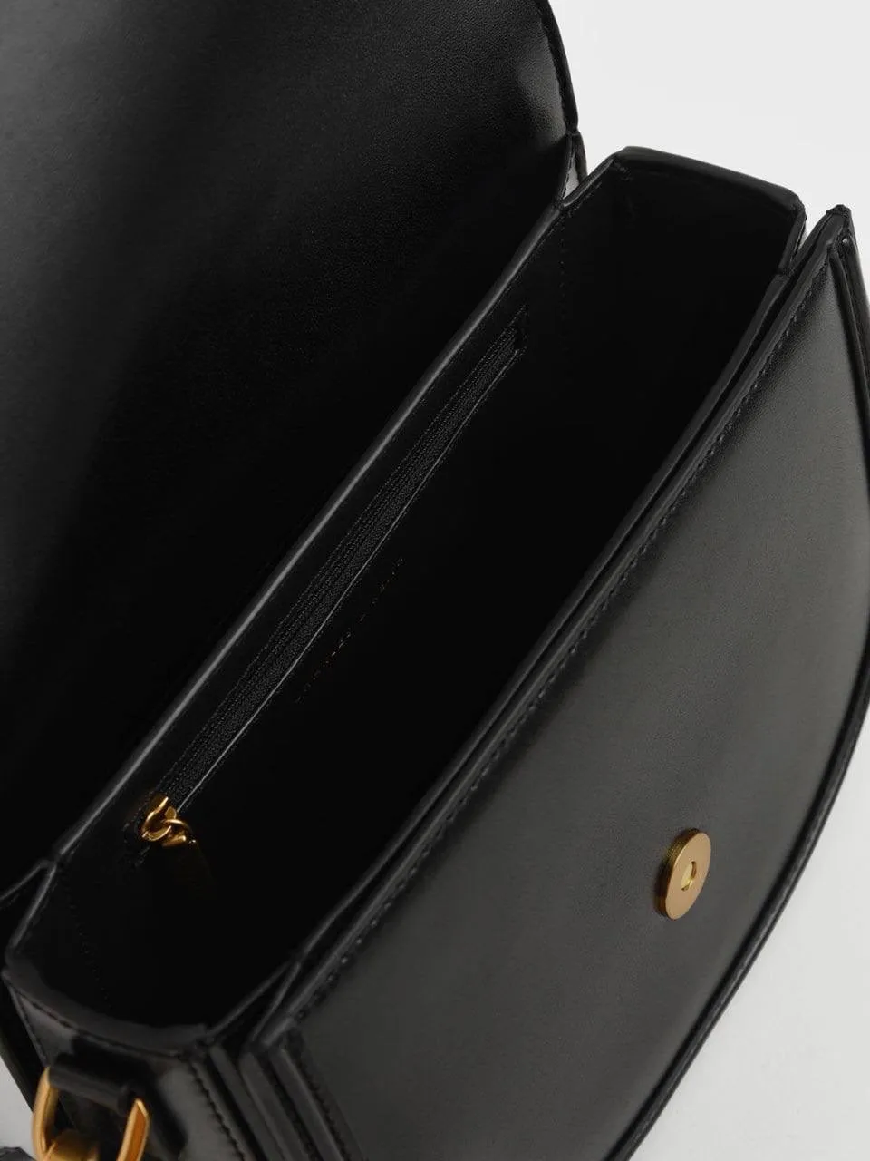 Embellished Saddle Bag