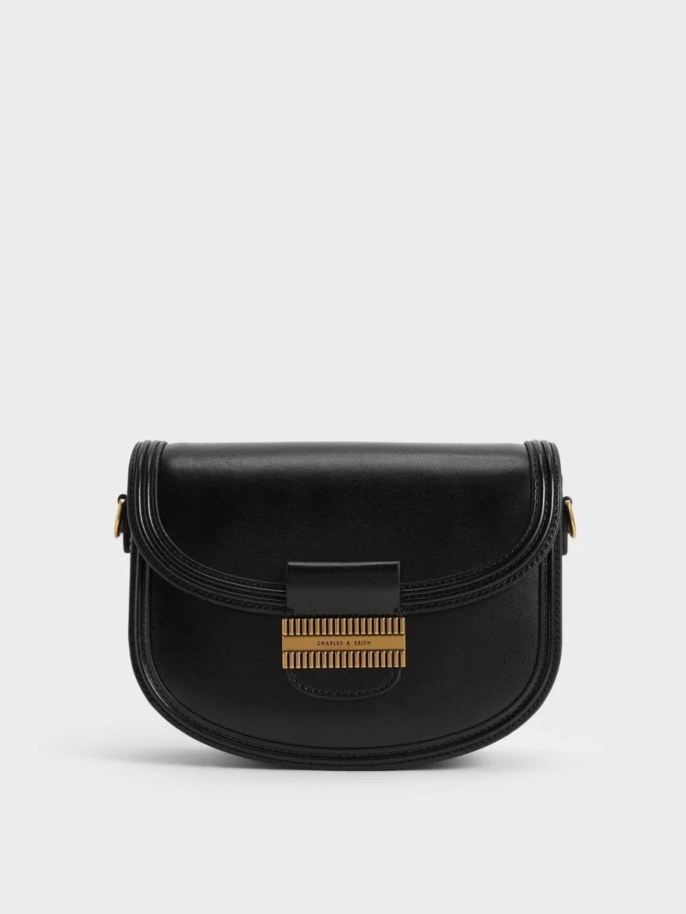 Embellished Saddle Bag
