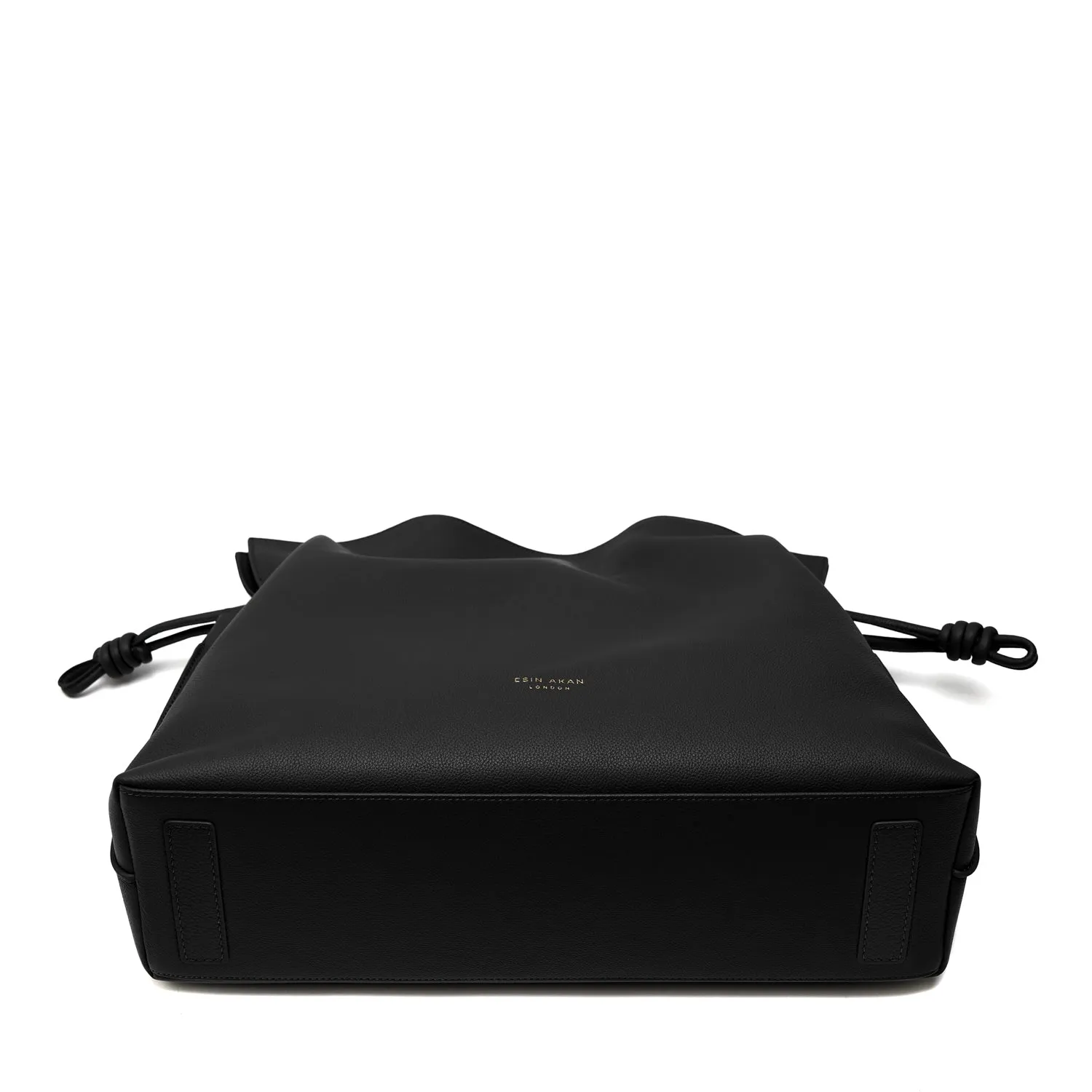 Emma  Large Leather Tote Bag, Black