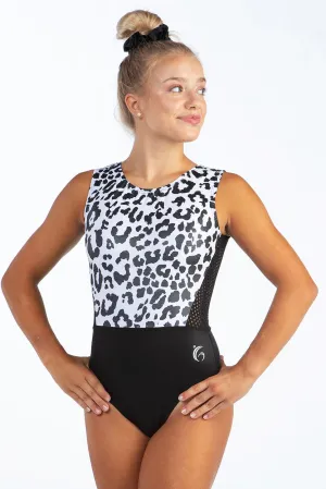 Fierce Perforated Mesh Back Leotard