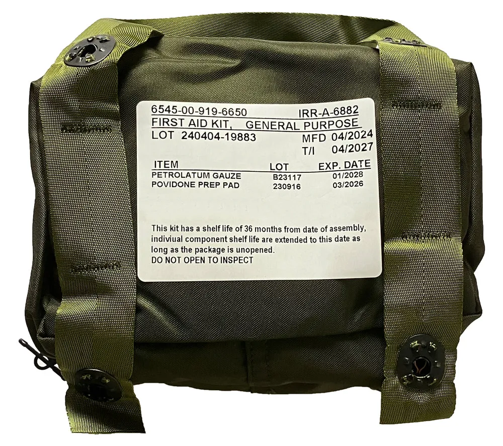 First Aid Kit, General Purpose - NSN: 6545-00-919-6650