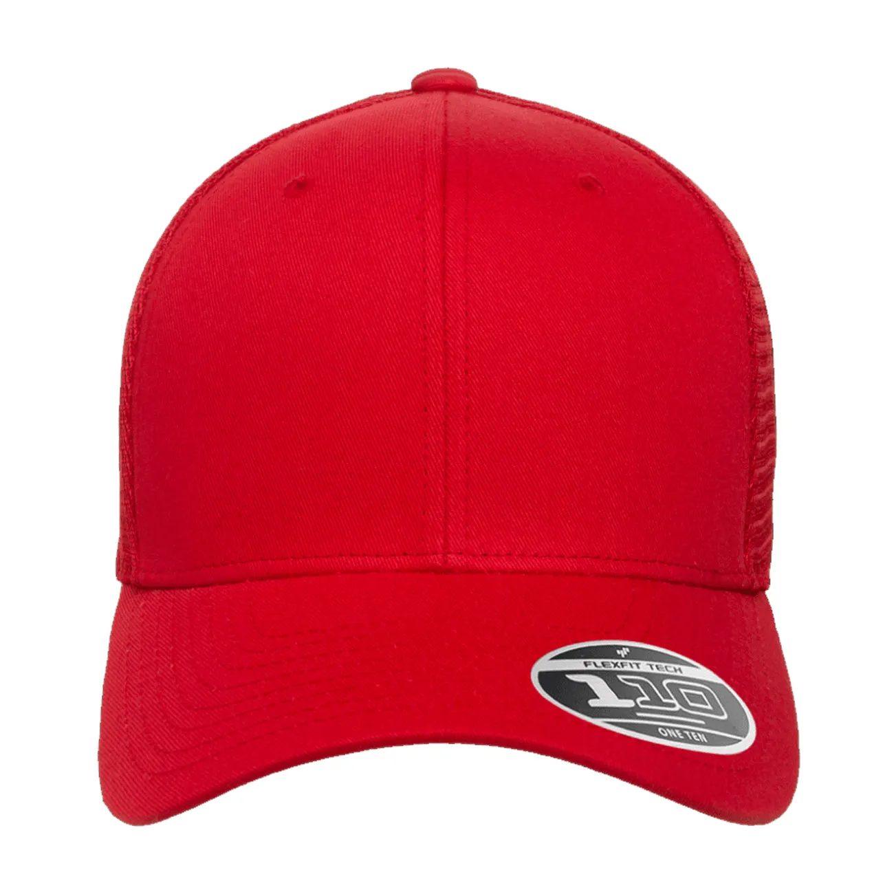 Flexfit 110 Solid Mesh Cap w/ Adjustable Snap