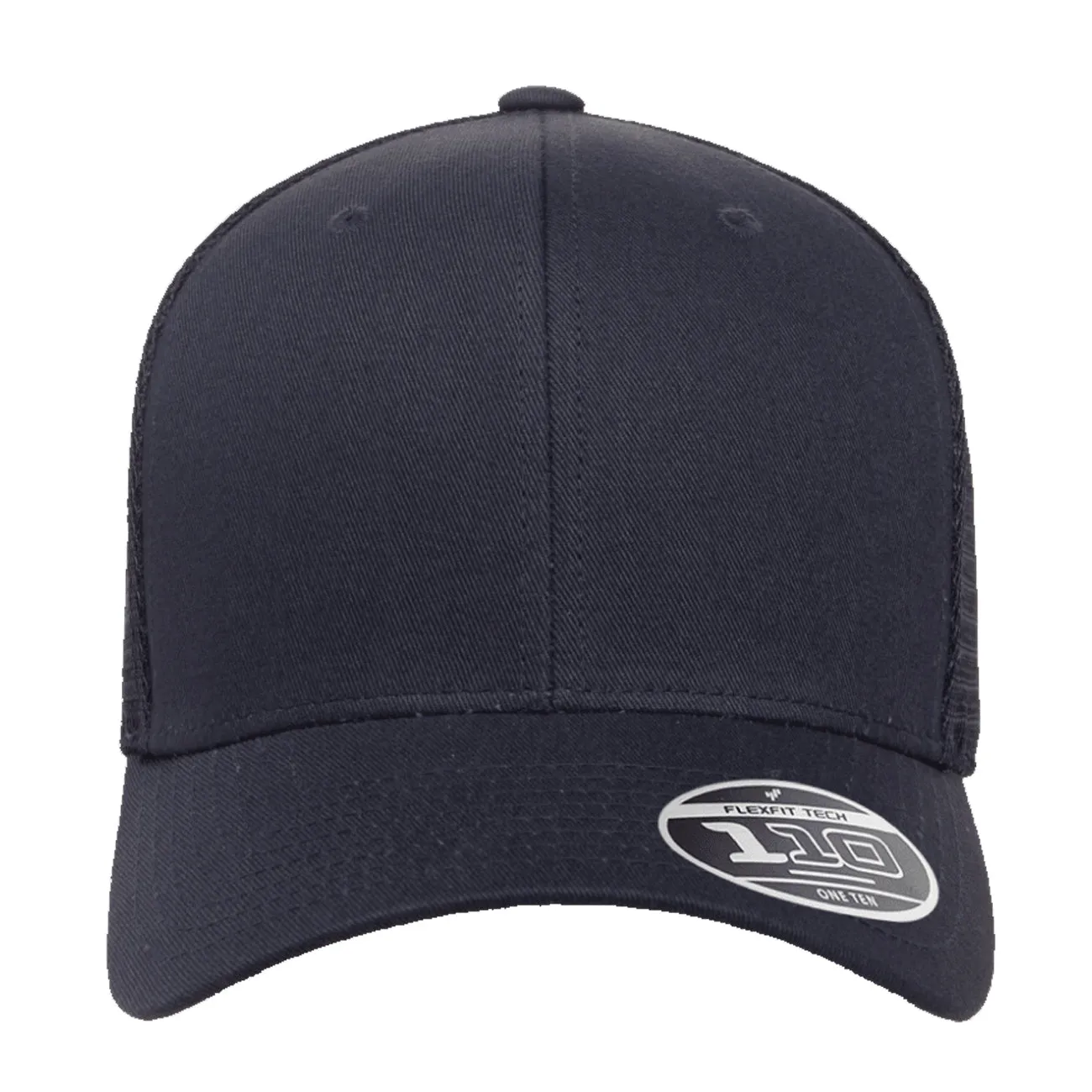 Flexfit 110 Solid Mesh Cap w/ Adjustable Snap