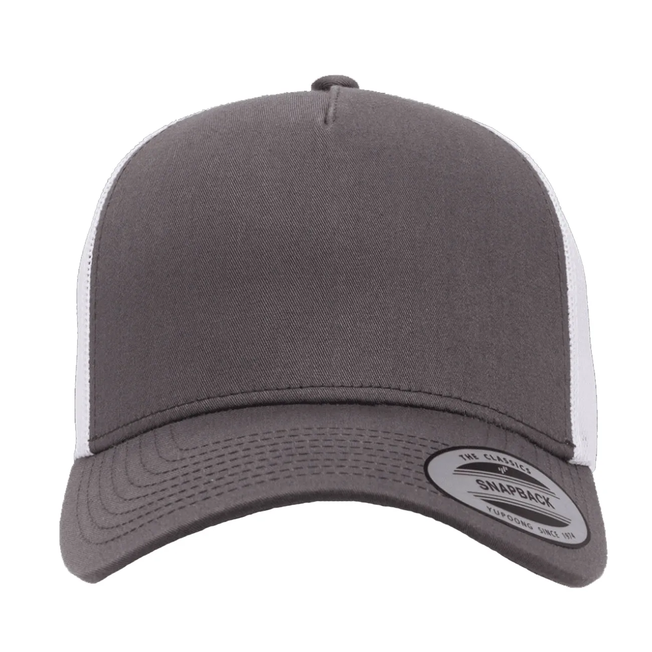 Flexfit Yupoong Classics® 5-Panel Retro Mesh Trucker Cap - 2-Tone