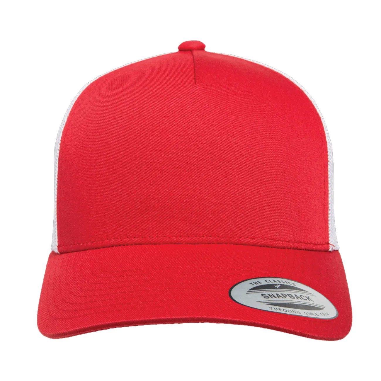 Flexfit Yupoong Classics® 5-Panel Retro Mesh Trucker Cap - 2-Tone
