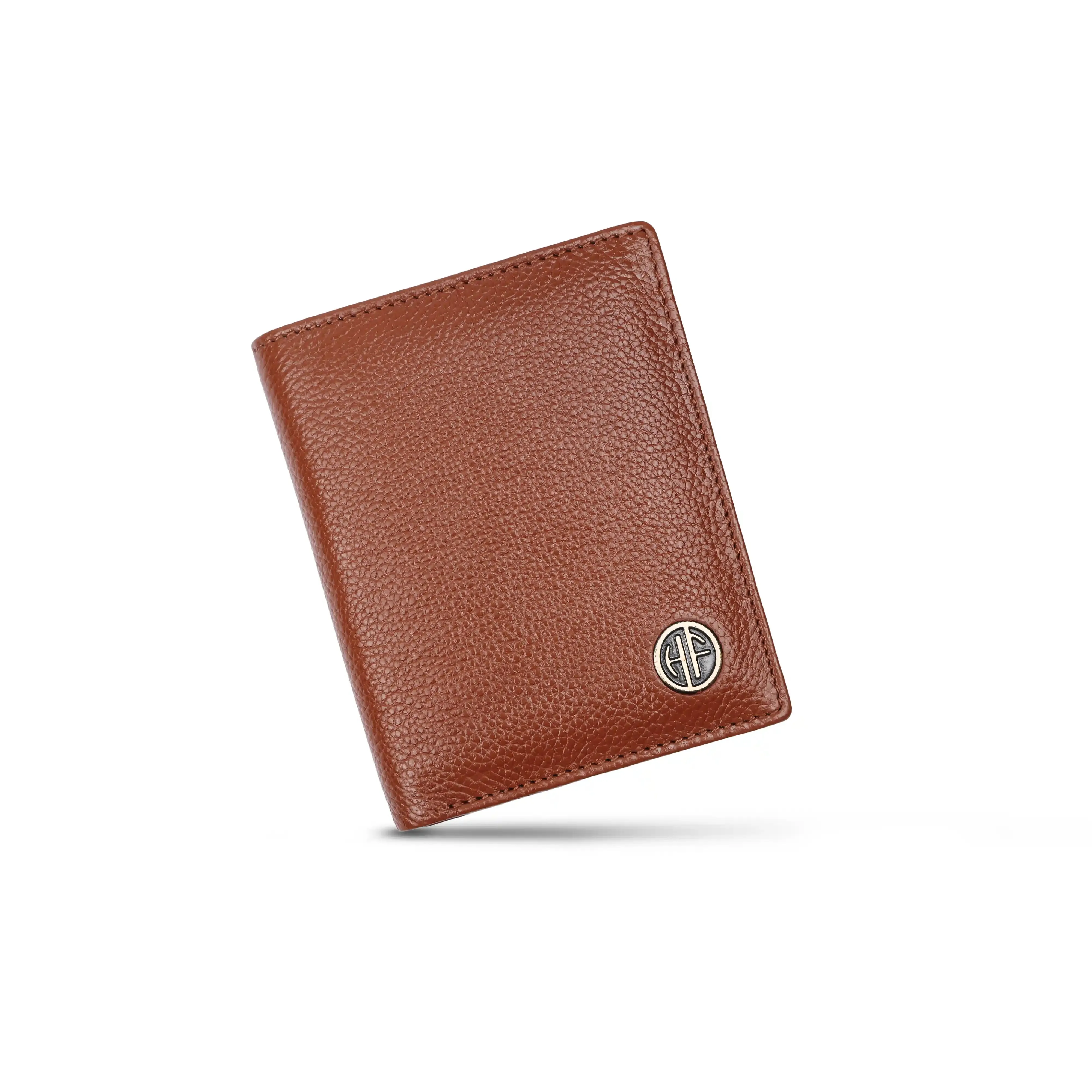 Genuine Leather Money Wallet for Men, RFID Protected - Bi-Fold
