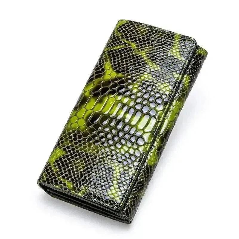 Genuine Leather Wallet Women - Stylish Italian Wallet - WWC004