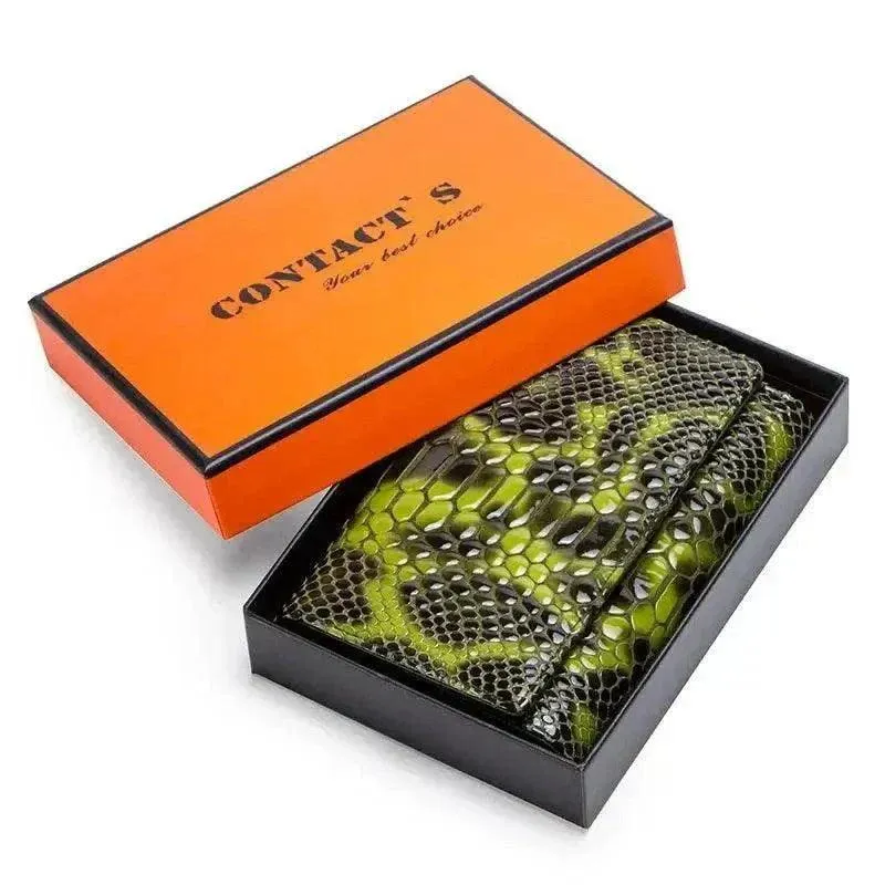 Genuine Leather Wallet Women - Stylish Italian Wallet - WWC004