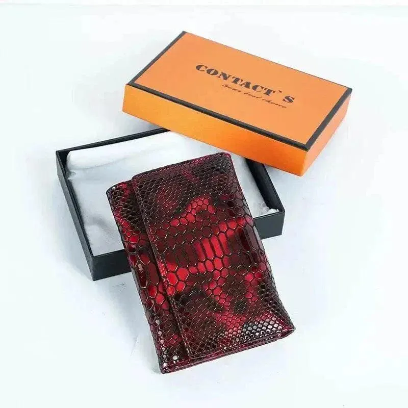 Genuine Leather Wallet Women - Stylish Italian Wallet - WWC004