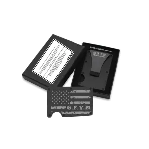 GFYM Minimalist Aluminum Wallet