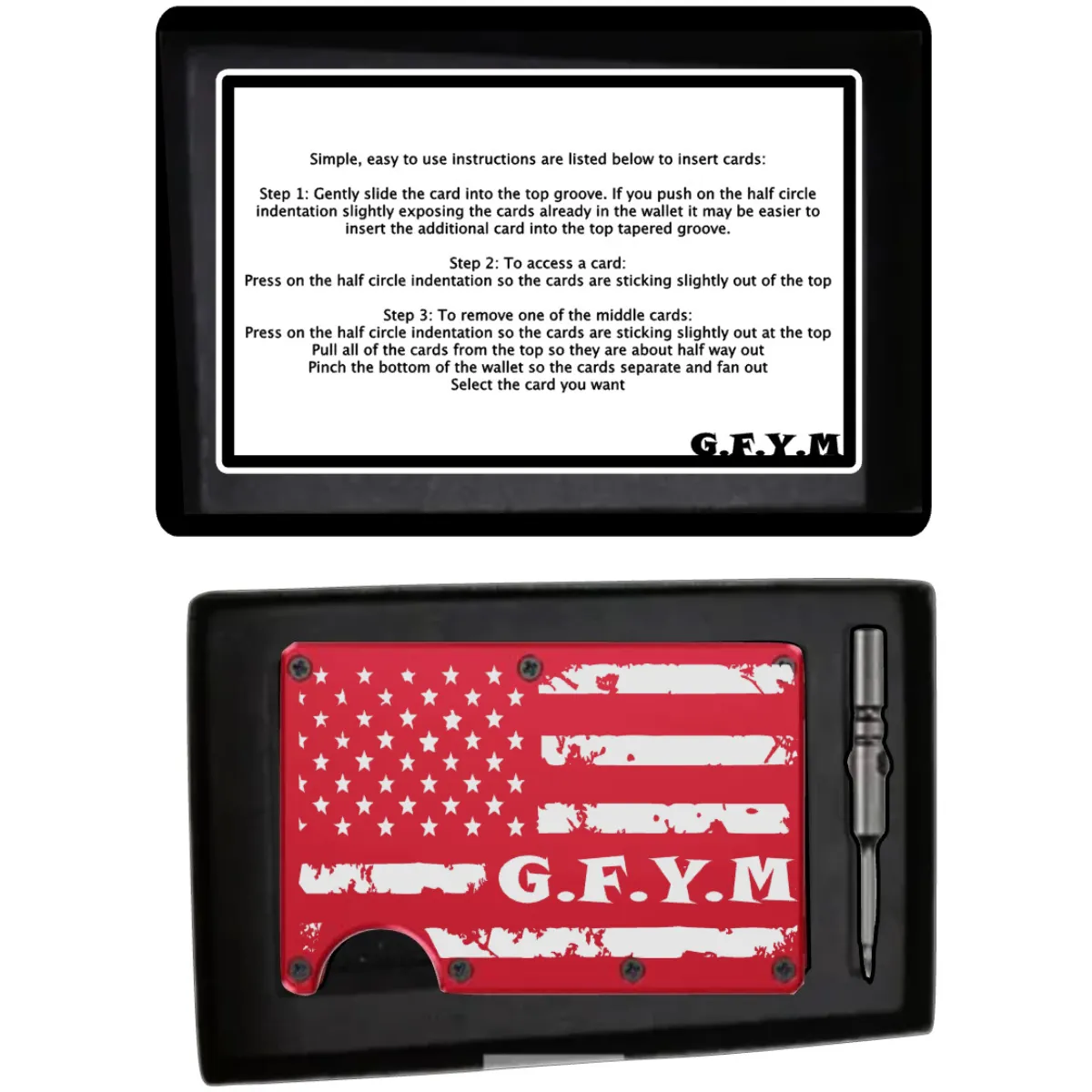 GFYM Minimalist Aluminum Wallet