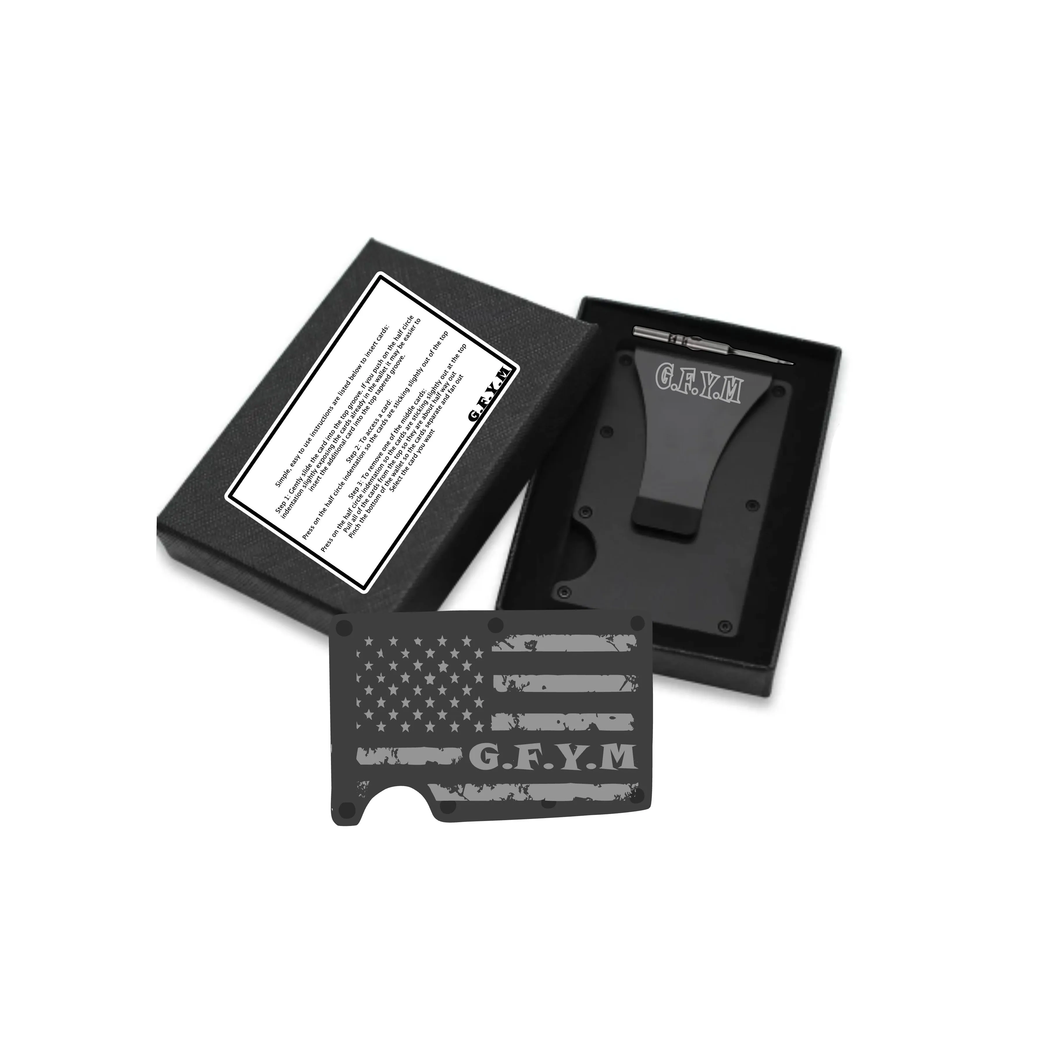 GFYM Minimalist Aluminum Wallet