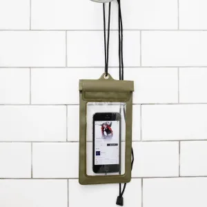 Green Waterproof Phone Sleeve