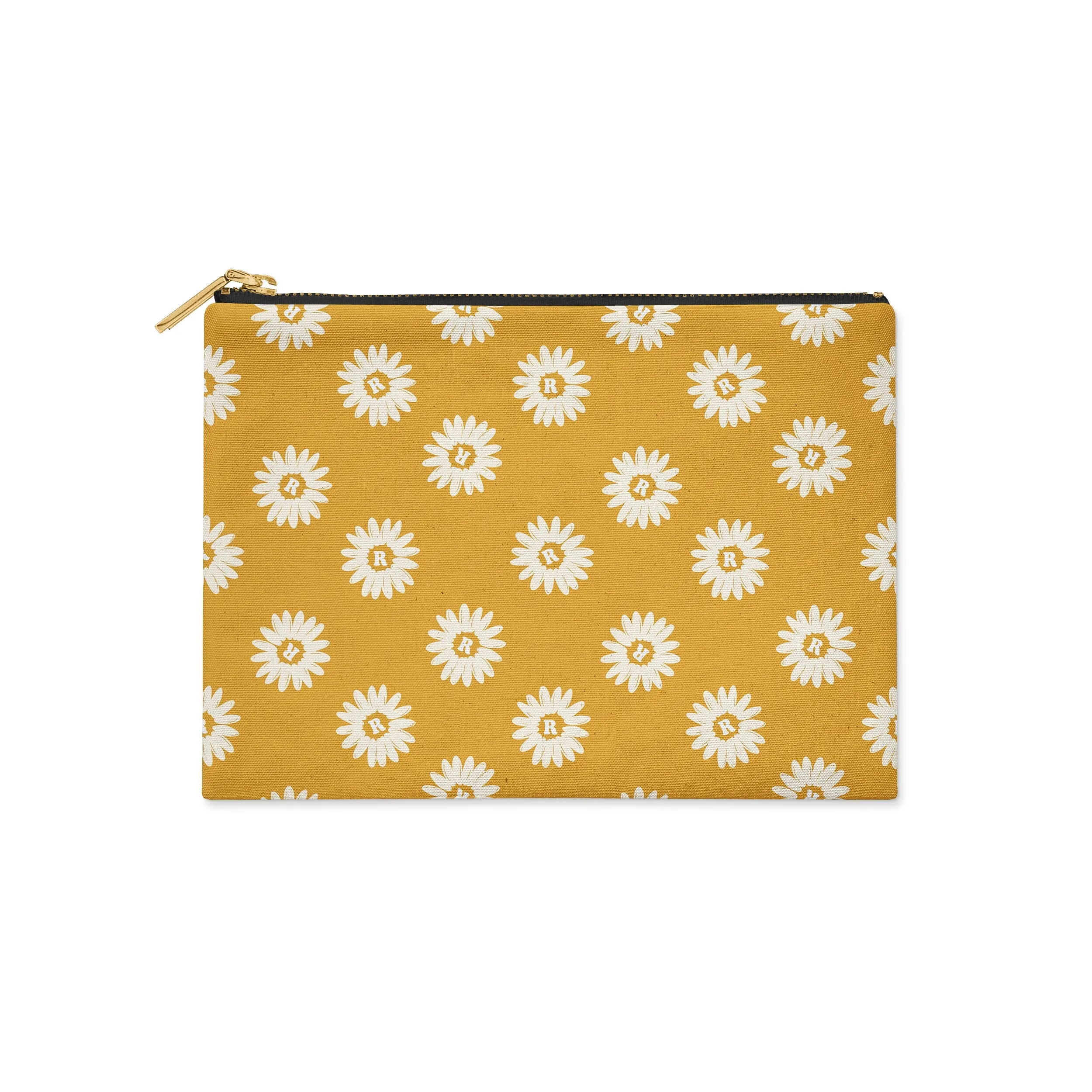 H3xHB Happy Daisy Monogram Accessory Bag