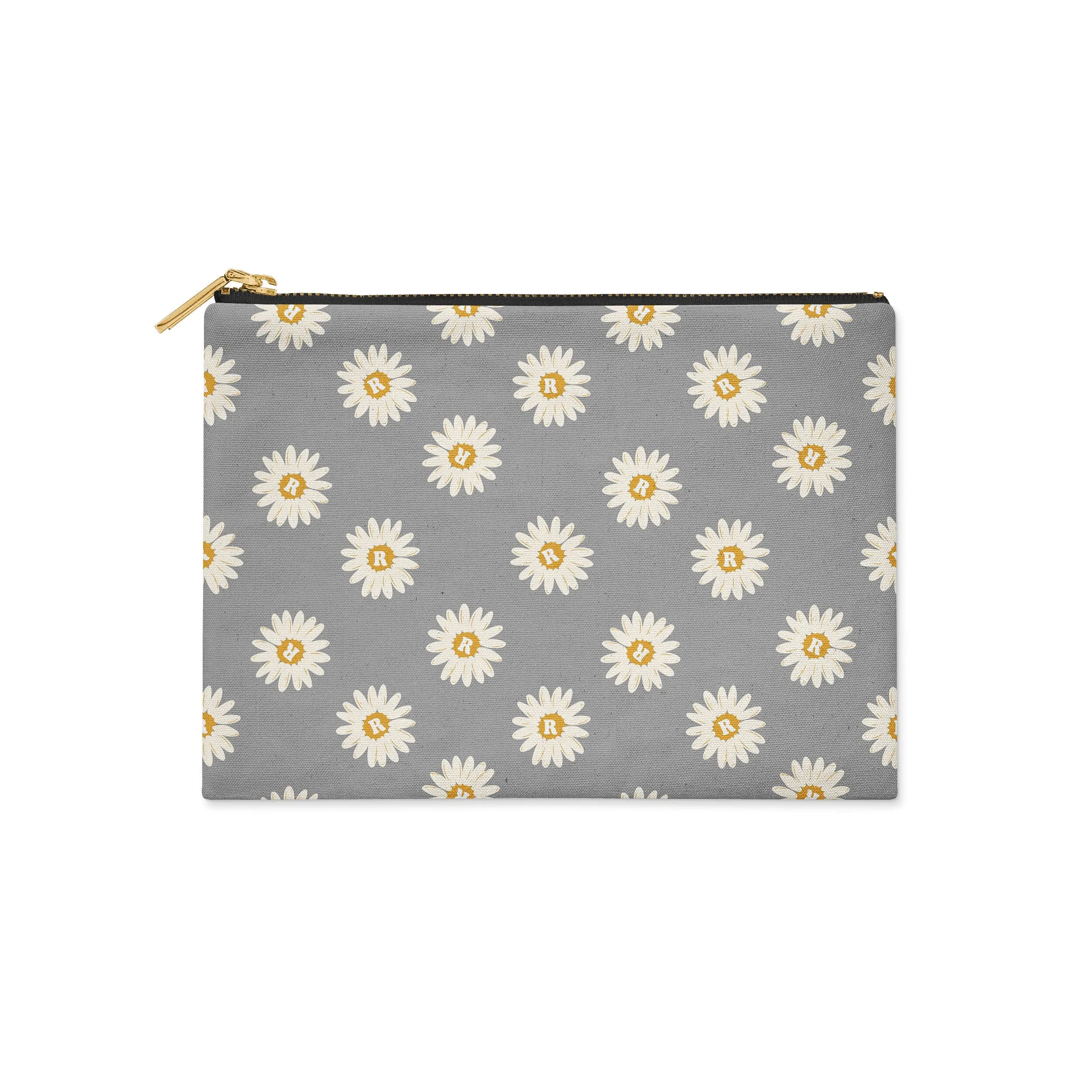 H3xHB Happy Daisy Monogram Accessory Bag