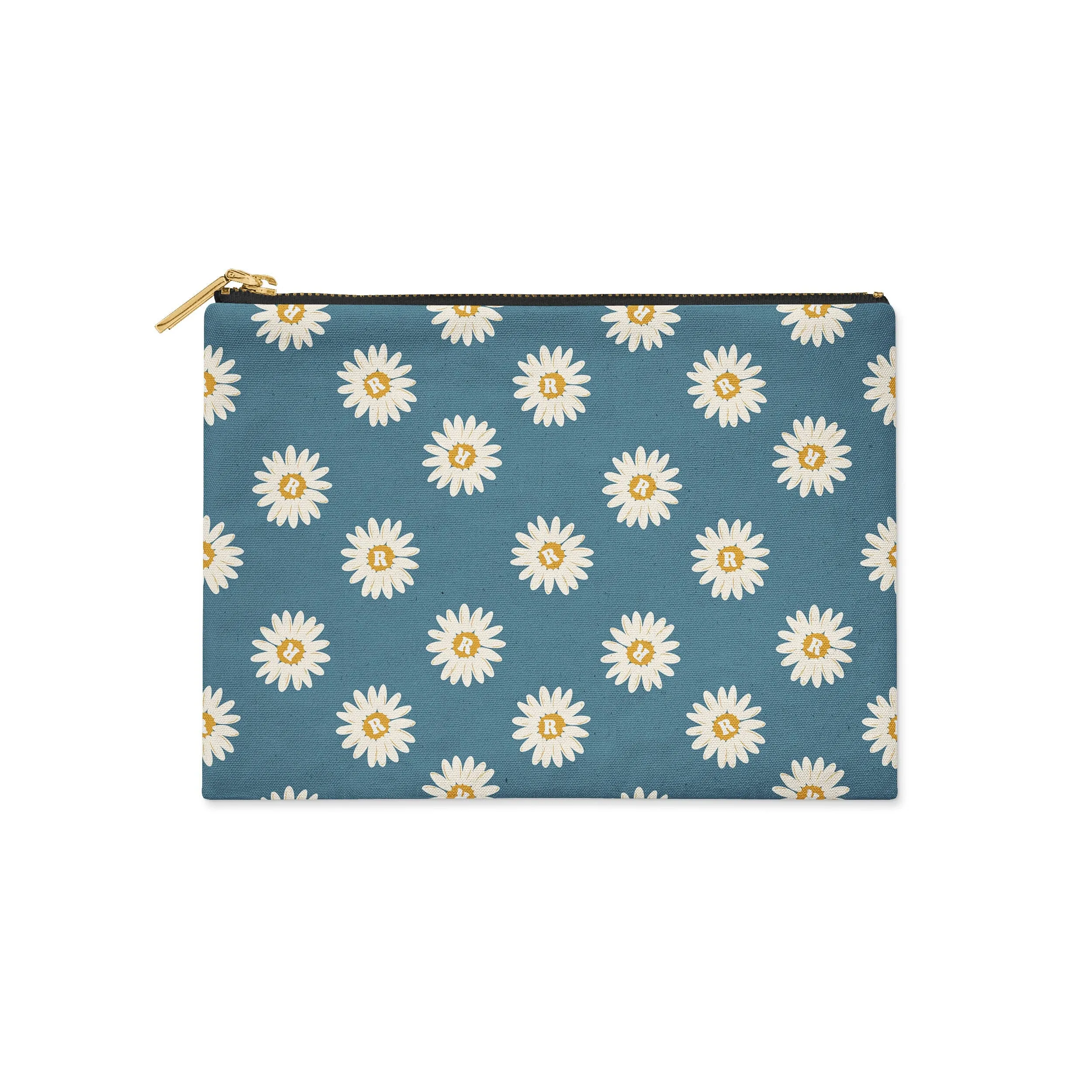 H3xHB Happy Daisy Monogram Accessory Bag