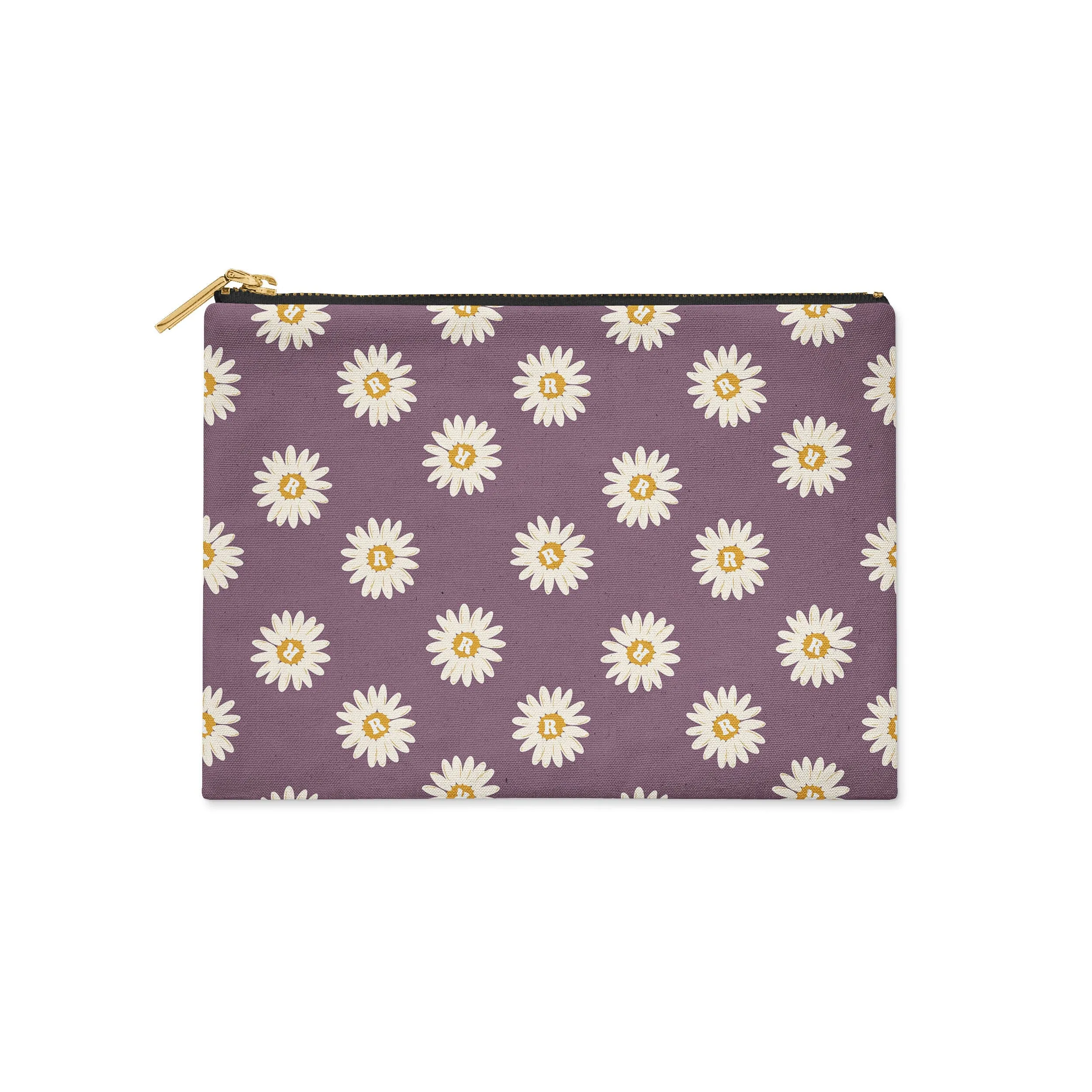 H3xHB Happy Daisy Monogram Accessory Bag