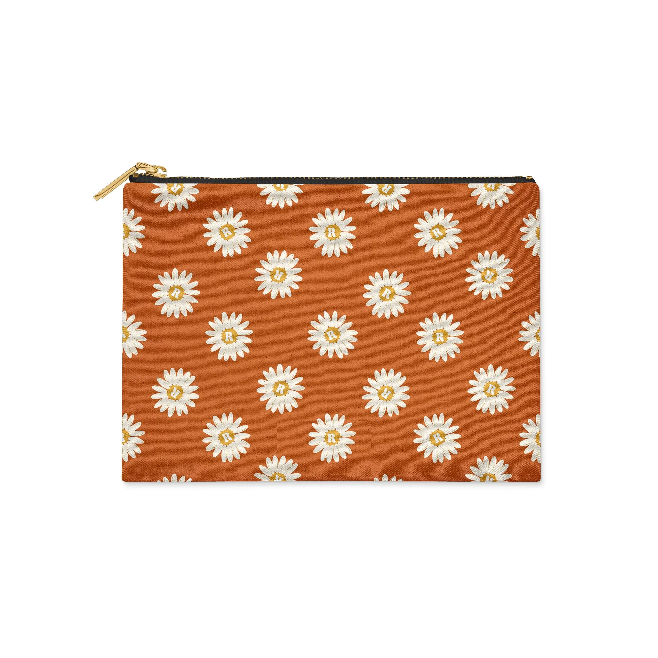 H3xHB Happy Daisy Monogram Accessory Bag