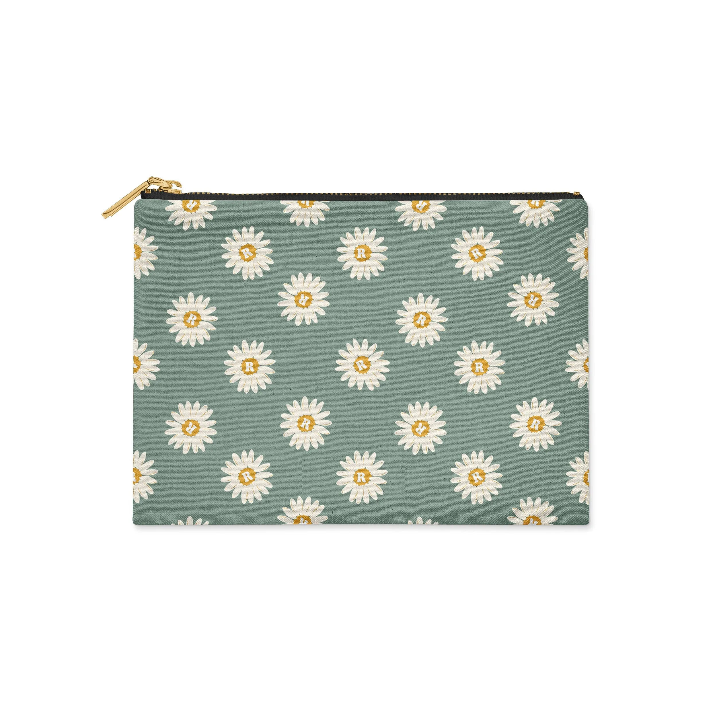 H3xHB Happy Daisy Monogram Accessory Bag