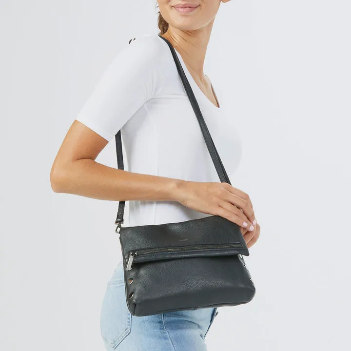 Hammitt VIP Medium in Black/Gunmetal