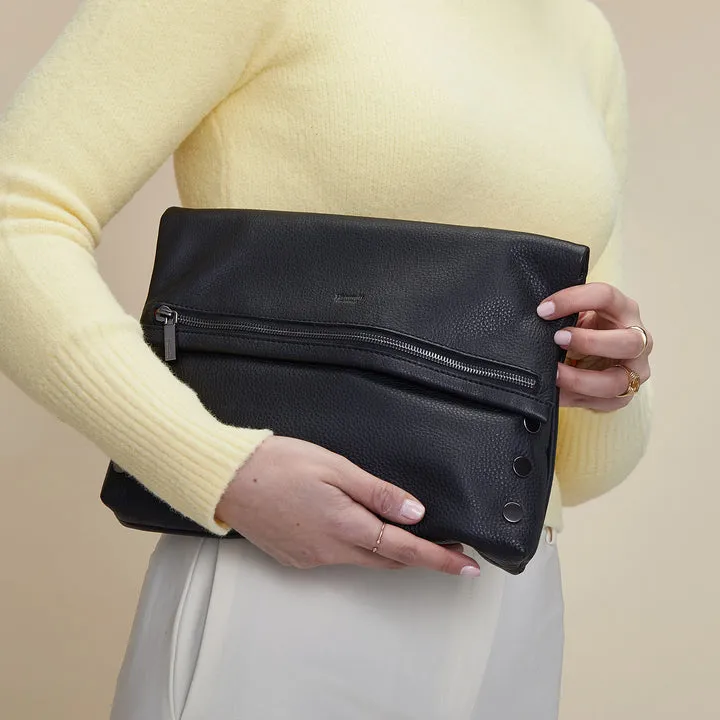 Hammitt VIP Medium in Black/Gunmetal