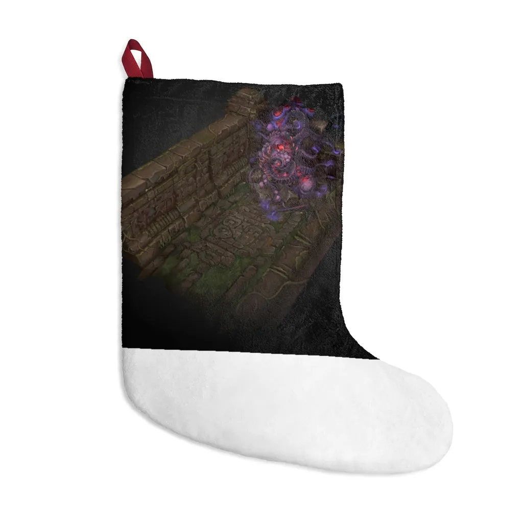 Hand-Painted Environment Art Christmas Stockings