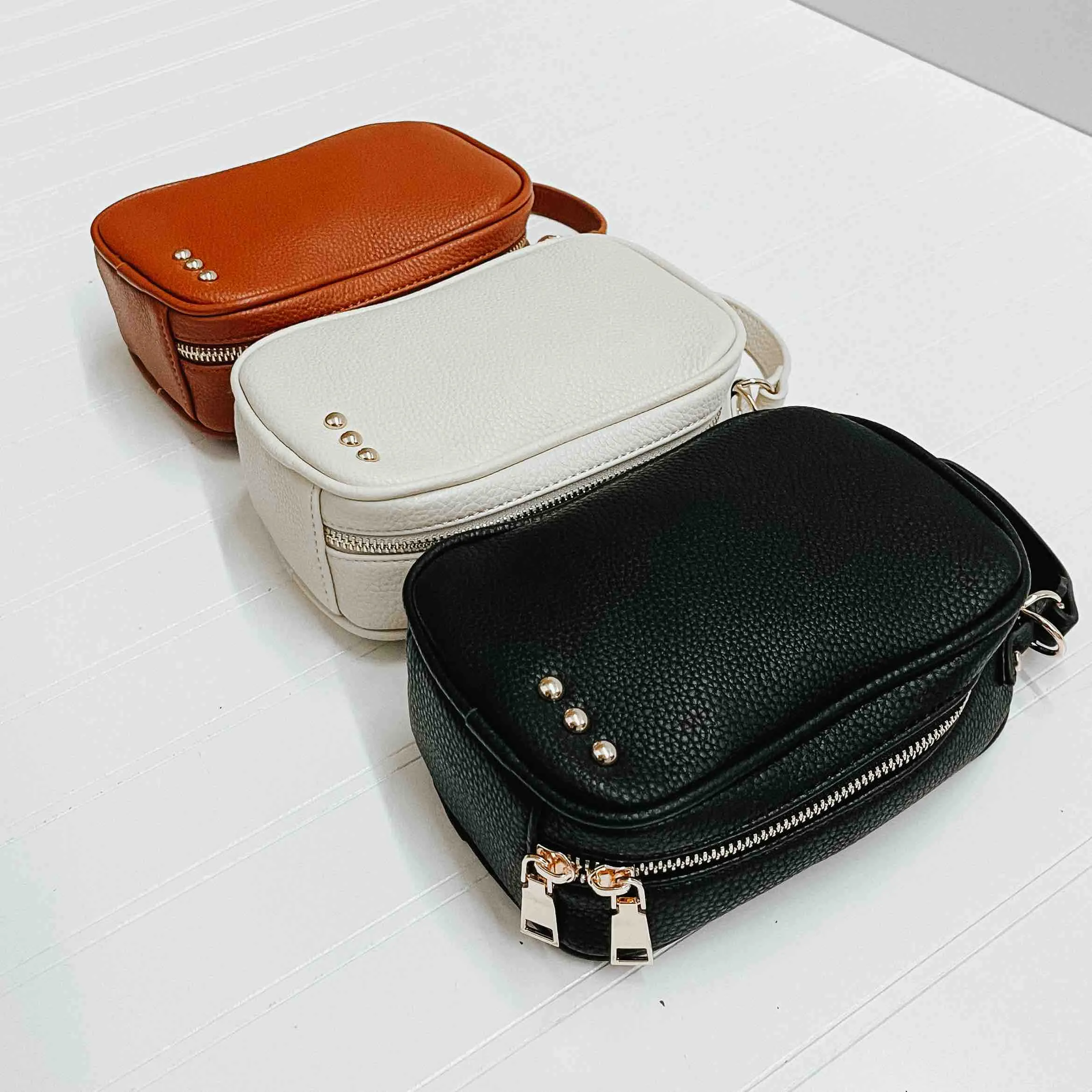 Harlow Crossbody Bag - Cream