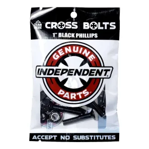 INDEPENDENT ボルト CROSS BOLTS 1 BLACK PHILLIPS 33531239 当日出荷
