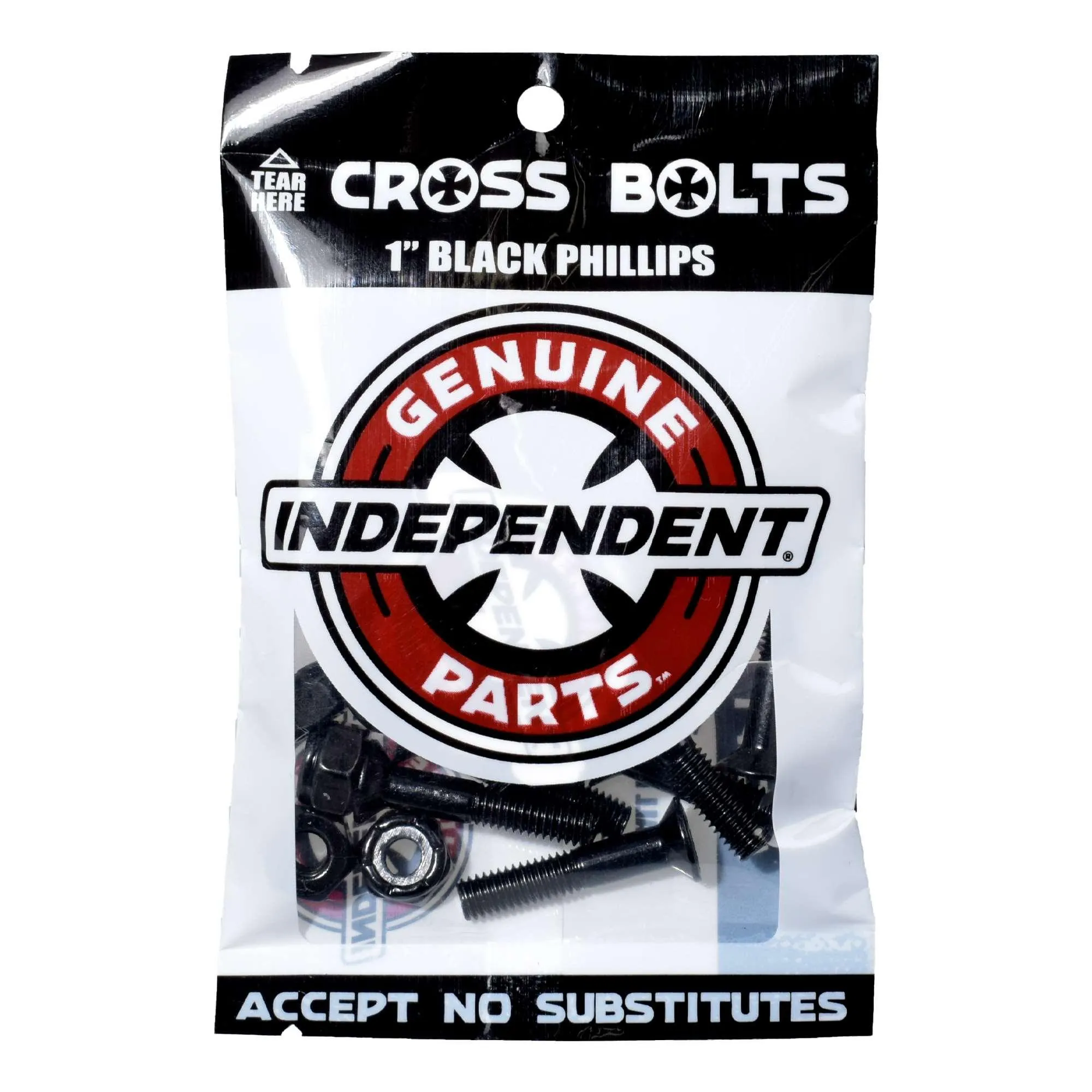 INDEPENDENT ボルト CROSS BOLTS 1 BLACK PHILLIPS 33531239 当日出荷