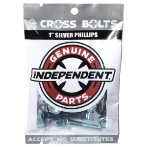 INDEPENDENT ボルト CROSS BOLTS 1 SILVER PHILLIPS 33531251 当日出荷