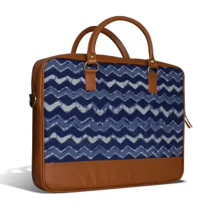 Indigo Canvas Laptop Bag