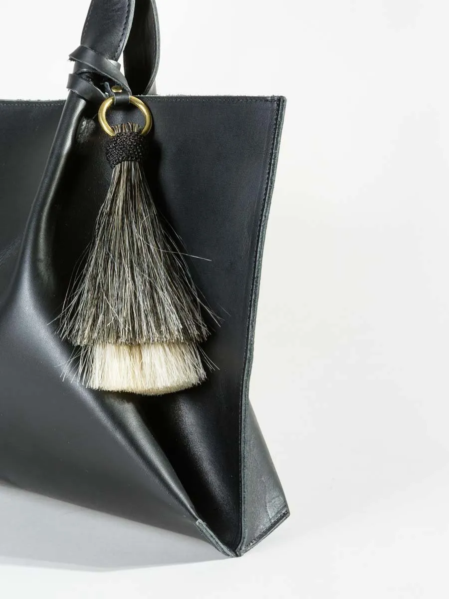 isabel saddle leather - black