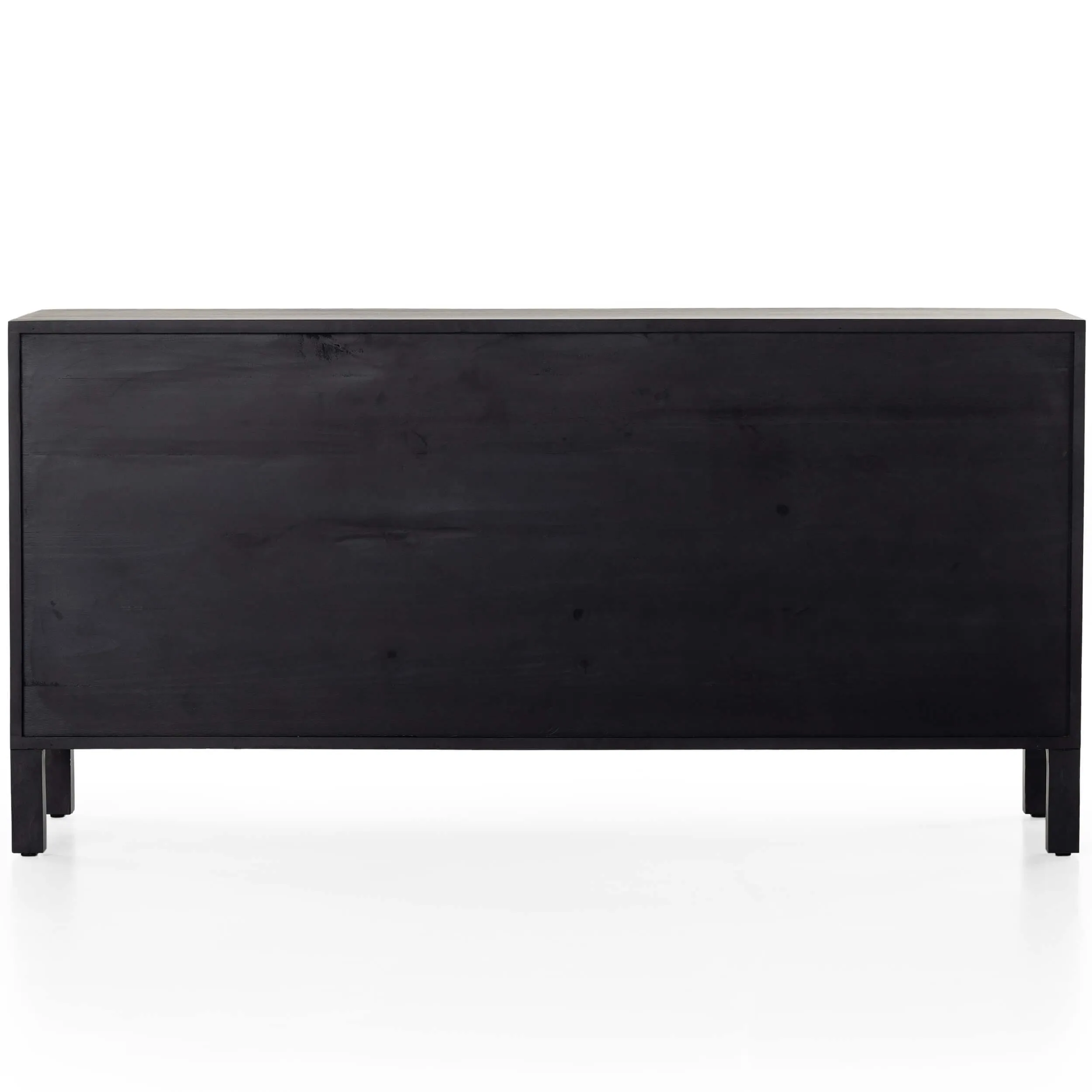 Isador 6 Drawer Dresser, Black Wash Poplar
