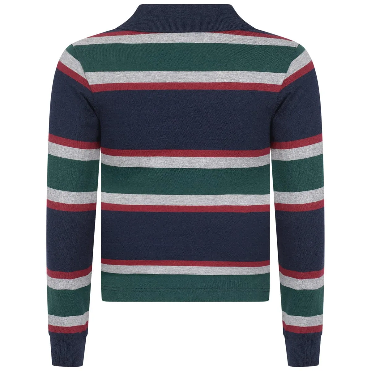 Lacoste Boys Striped Polo Top