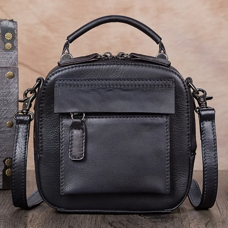 Ladies Genuine Leather Handbags Small Crossbody Bags Purse for Women