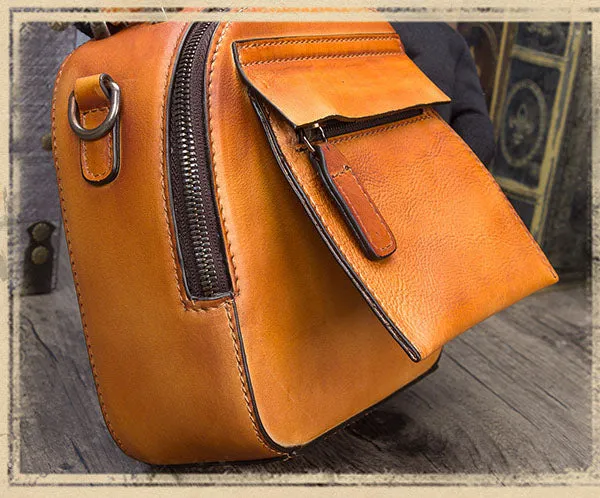 Ladies Genuine Leather Handbags Small Crossbody Bags Purse for Women