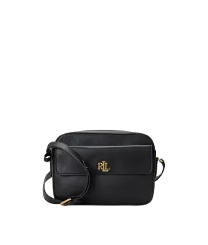 Leather Medium Marcy Camera Bag - Black