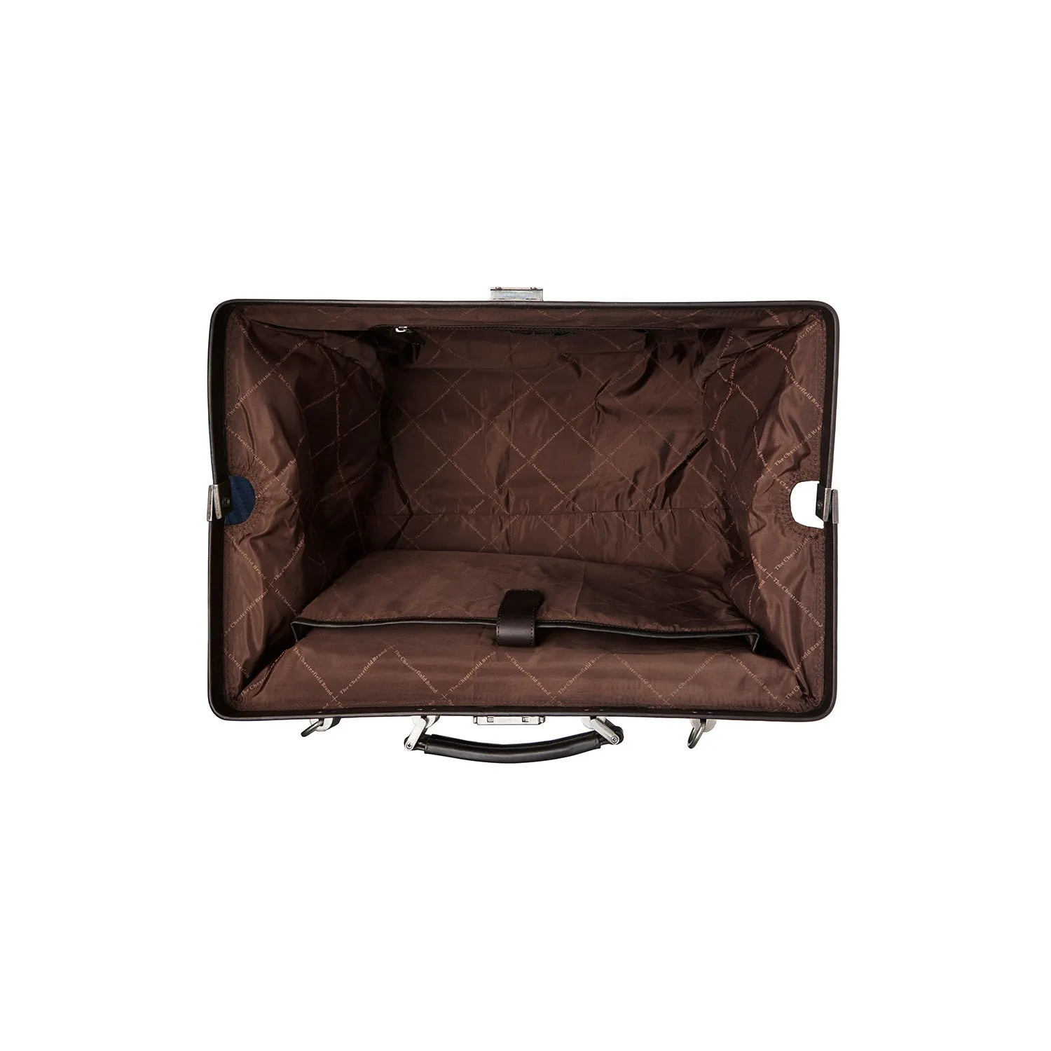 Leather Weekend Bag Brown Corfu