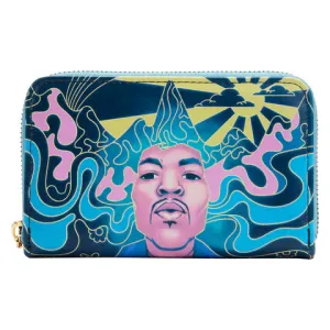 LF Jimi Hendrix Psychedelic Landscape ZipAround Wallet