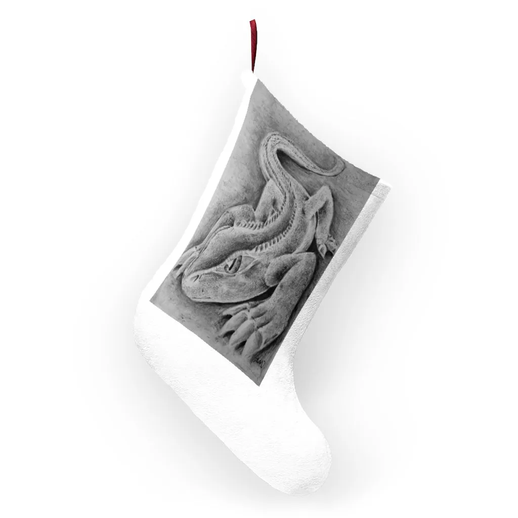 Lizzy the Lizard Christmas Stockings