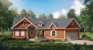 Lovely Family Home with Stone Exterior and Spacious Design